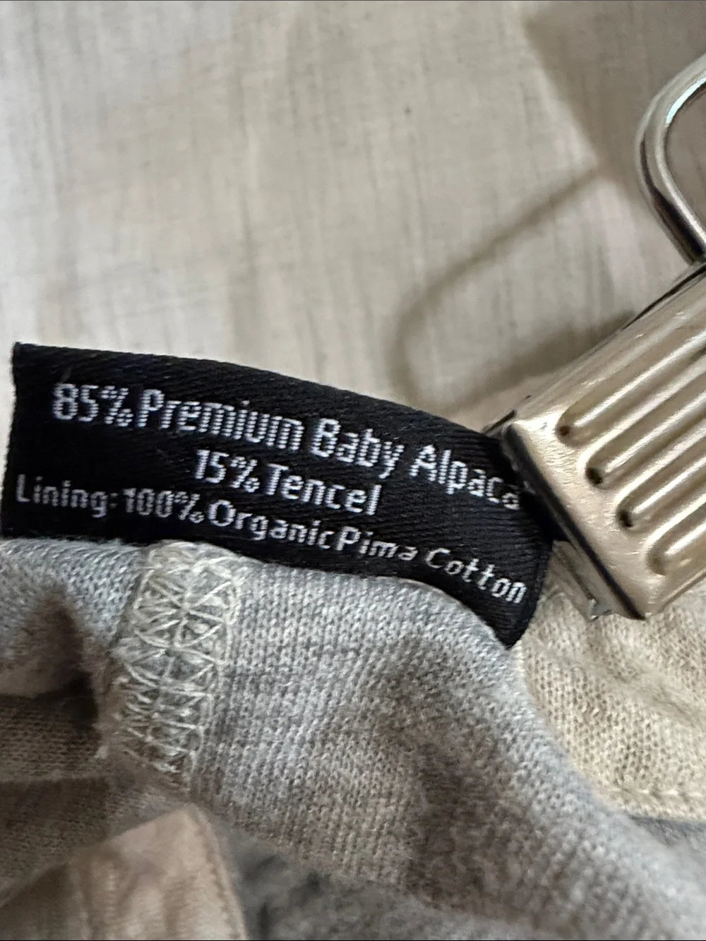 PAKA Men's Alpaca Joggers Size Medium Breathable Baby Alpaca Pants